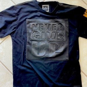 Size small CR-24 Shirt Never Give Up Never Surrender.